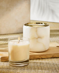 Beach &amp; Home Candles &amp; Diffusers | Tommy Bahama Island Glow Luminary Vessel Natural/gold