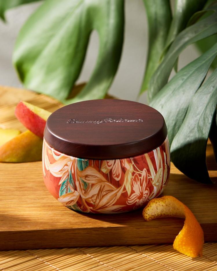 Beach &amp; Home Candles &amp; Diffusers | Tommy Bahama Maui Mango Travel Candle Tin Maui Mango