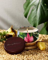 Beach &amp; Home Candles &amp; Diffusers | Tommy Bahama Pineapple Cilantro Travel Candle Tin Pineapple Cilantro