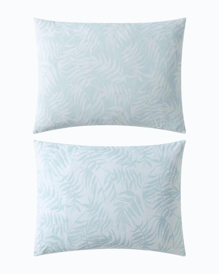 Beach &amp; Home Comforters &amp; Duvets | Tommy Bahama Art Of Palms 3-Piece Full/Queen Comforter Set Blue