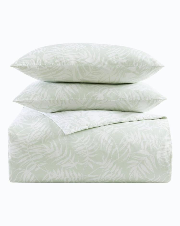 Beach &amp; Home Comforters &amp; Duvets | Tommy Bahama Art Of Palms 3-Piece Full/Queen Comforter Set Green