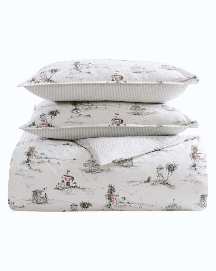 Beach &amp; Home Comforters &amp; Duvets | Tommy Bahama Beach Club 3-Piece King Comforter Set Grey