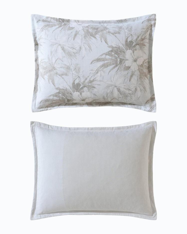 Beach &amp; Home Comforters &amp; Duvets | Tommy Bahama Beachway Blooms 3-Piece Full/Queen Comforter Set Grey