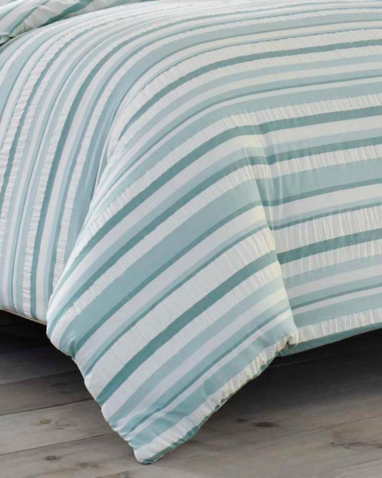 Beach &amp; Home Comforters &amp; Duvets | Tommy Bahama Clearwater Cay 3-Piece Full/Queen Comforter Set Blue/silver