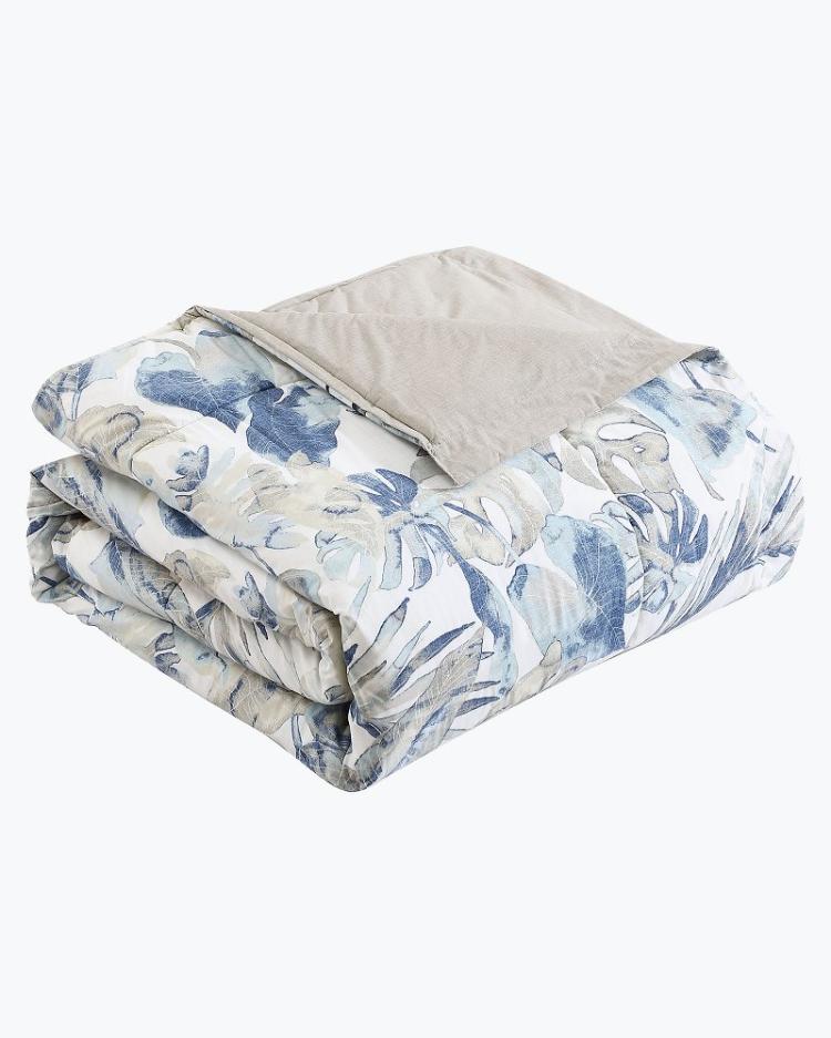 Beach &amp; Home Comforters &amp; Duvets | Tommy Bahama Raw Coast 5-Piece King Comforter Set Chambray Blue