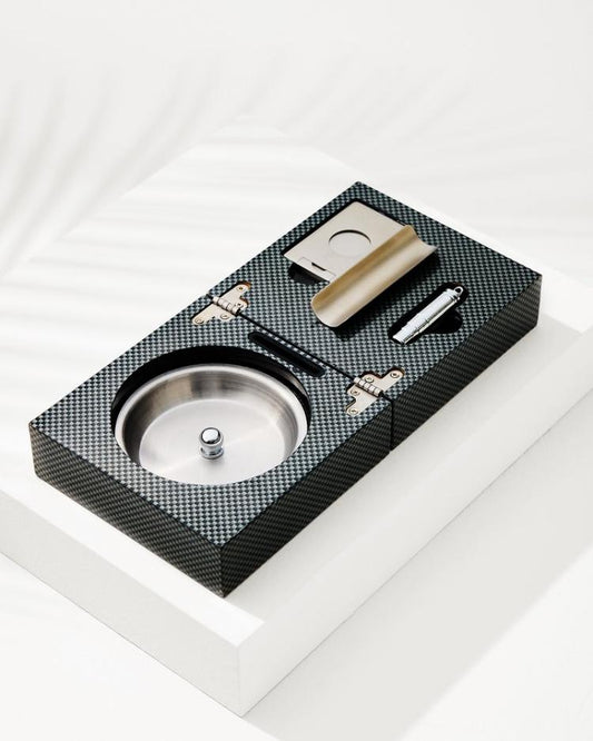 Beach &amp; Home Drinkware &amp; Bar | Tommy Bahama Cigar Accessories &amp; Folding Ashtray Set Black