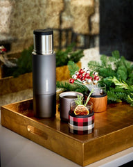 Beach &amp; Home Drinkware &amp; Bar | Tommy Bahama Corkcicle® 36-oz. Travel Thermos With Built-In Cups Slate