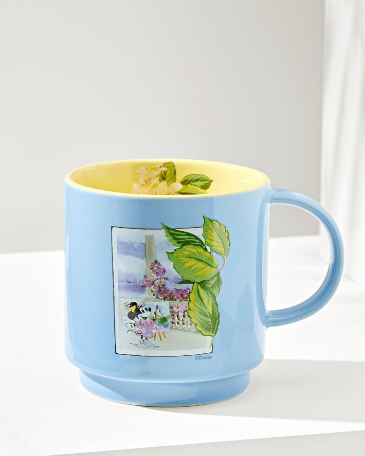 Beach &amp; Home Drinkware &amp; Bar | Tommy Bahama Disney Painting Minnie Stackable Mug Multicolor