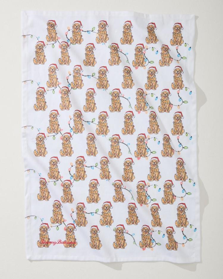 Beach &amp; Home Drinkware &amp; Bar | Tommy Bahama Huladay Retriever Bar Towel Multicolor
