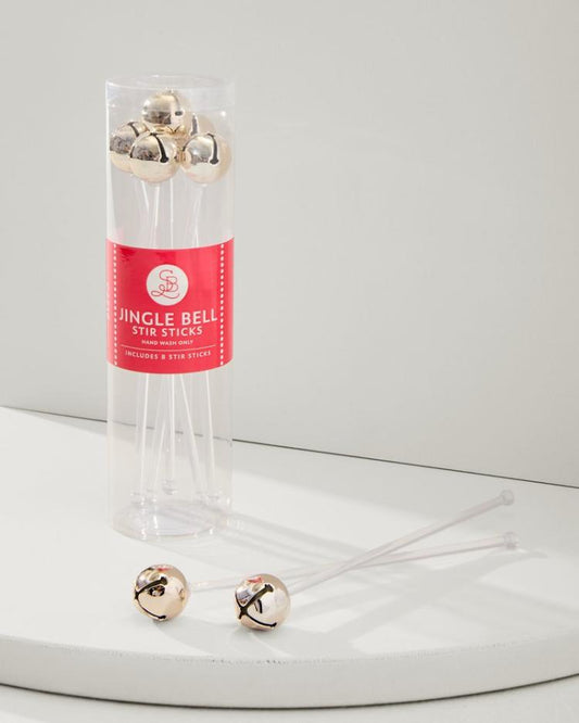 Beach &amp; Home Drinkware &amp; Bar | Tommy Bahama Jingle Bell Stir Sticks Gold