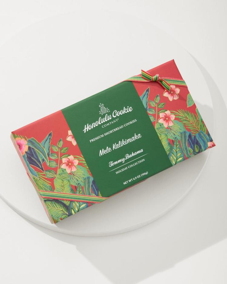 Beach &amp; Home Drinkware &amp; Bar | Tommy Bahama Tommy Bahama X Honolulu Cookie Company® Mele Kalikimaka Gift Box Red