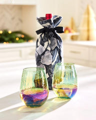 Beach &amp; Home Drinkware &amp; Bar | Tommy Bahama Upcycled Wine Bottle Gift Bag Black