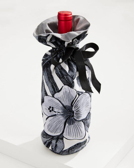 Beach &amp; Home Drinkware &amp; Bar | Tommy Bahama Upcycled Wine Bottle Gift Bag Black