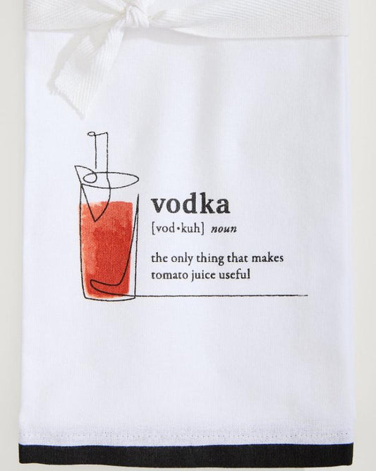Beach &amp; Home Drinkware &amp; Bar | Tommy Bahama Vodka Bar Towel White