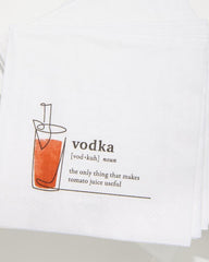 Beach &amp; Home Drinkware &amp; Bar | Tommy Bahama Vodka Cocktail Napkins White