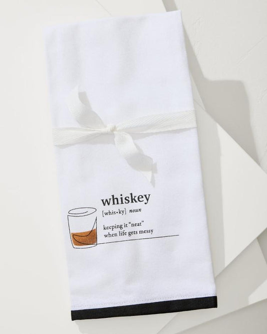Beach &amp; Home Drinkware &amp; Bar | Tommy Bahama Whiskey Bar Towel White