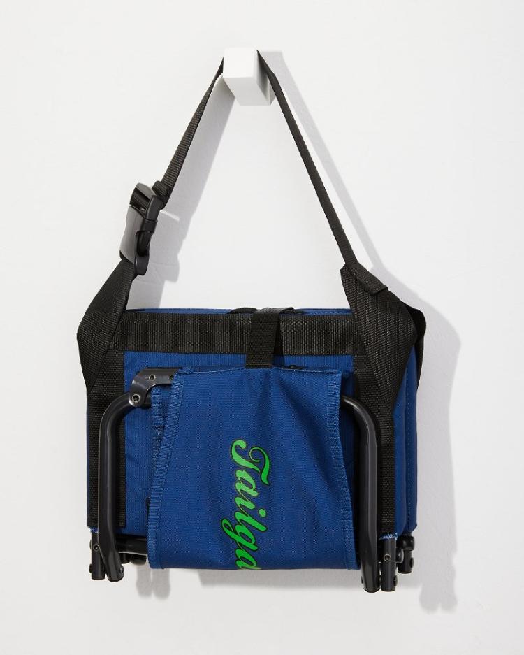 Beach &amp; Home Outdoor Chairs | Tommy Bahama Tommy Bahama Deluxe Folding Stadium Chair Navy