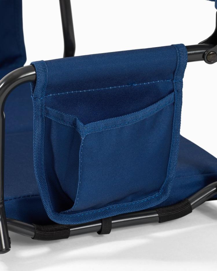 Beach &amp; Home Outdoor Chairs | Tommy Bahama Tommy Bahama Deluxe Folding Stadium Chair Navy