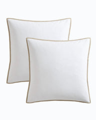 Beach &amp; Home Pillows &amp; Shams | Tommy Bahama Bahama Basic Canvas White European Shams - Set Of 2 White