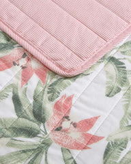 Beach &amp; Home Quilts &amp; Blankets | Tommy Bahama Acapulco Palms Reversible 2-Piece Twin Quilt Set Green