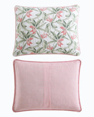 Beach &amp; Home Quilts &amp; Blankets | Tommy Bahama Acapulco Palms Reversible 2-Piece Twin Quilt Set Green