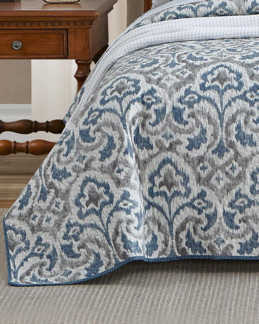 Beach &amp; Home Quilts &amp; Blankets | Tommy Bahama Cape Verde 3-Piece King Quilt Set Grey
