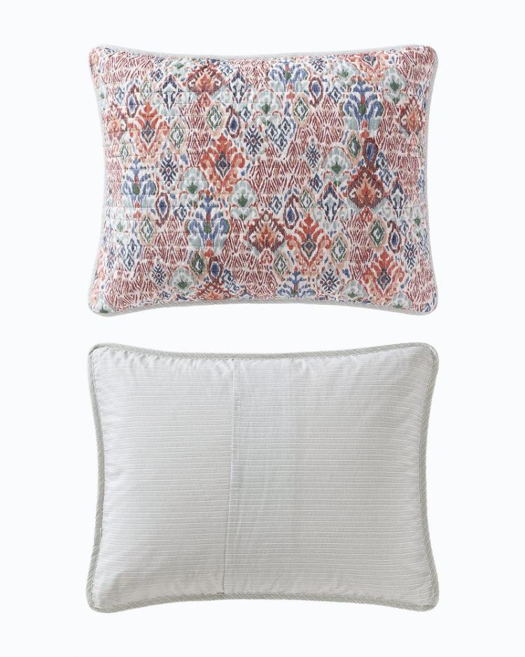 Beach &amp; Home Quilts &amp; Blankets | Tommy Bahama Ikat Tropics Reversible 3-Piece King Quilt Set Multicolor