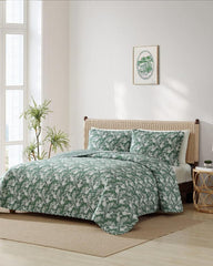 Beach &amp; Home Quilts &amp; Blankets | Tommy Bahama Pineapple Venture 3-Piece King Quilt Set Green
