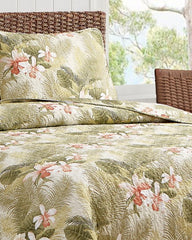 Beach &amp; Home Quilts &amp; Blankets | Tommy Bahama Tropical Orchid 3-Piece King Quilt Set Green