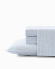 Beach &amp; Home Sheet Sets &amp; Bedskirts | Tommy Bahama Ala Moana Stripe 4-Piece King Sheet Set Ocean