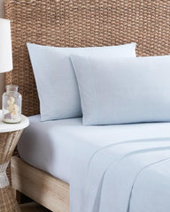Beach &amp; Home Sheet Sets &amp; Bedskirts | Tommy Bahama Ala Moana Stripe 4-Piece King Sheet Set Ocean
