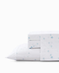Beach &amp; Home Sheet Sets &amp; Bedskirts | Tommy Bahama Angel Fish 4-Piece King Sheet Set Blue
