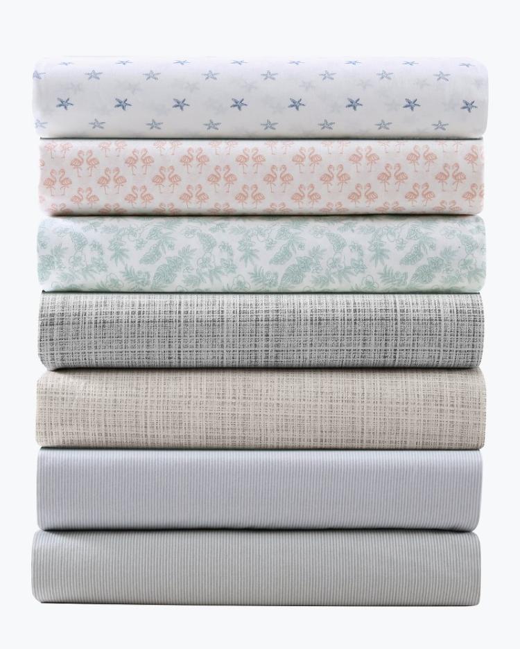 Beach &amp; Home Sheet Sets &amp; Bedskirts | Tommy Bahama Island Cays Queen Sheet Set Blue