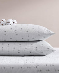 Beach &amp; Home Sheet Sets &amp; Bedskirts | Tommy Bahama Kew Palms 4-Piece King Sheet Set Grey