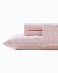 Beach &amp; Home Sheet Sets &amp; Bedskirts | Tommy Bahama Lovely Palms 4-Piece Queen Sheet Set Pink