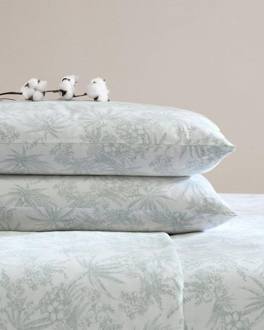 Beach &amp; Home Sheet Sets &amp; Bedskirts | Tommy Bahama Pen And Ink 4-Piece Queen Sheet Set Spring Green