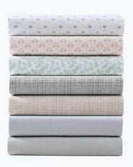 Beach &amp; Home Sheet Sets &amp; Bedskirts | Tommy Bahama Raffia Linen King Sheet Set Grey