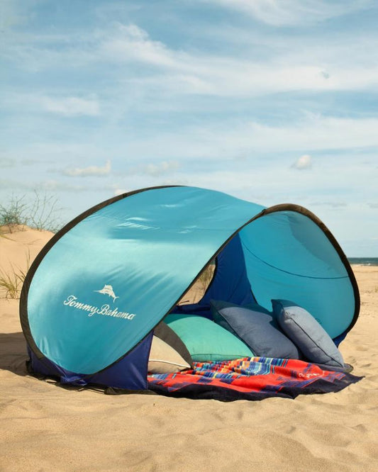 Beach &amp; Home Umbrellas &amp; Coolers | Tommy Bahama Tommy Bahama Sun Shelter Blue