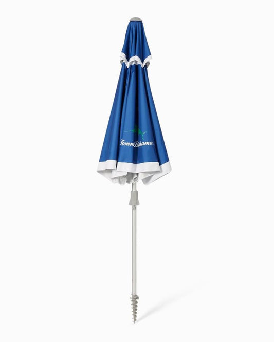 Beach &amp; Home Umbrellas &amp; Coolers | Tommy Bahama Tommy Bahama Wavy Marlin Beach Umbrella Navy