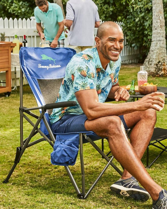 Beach &amp; Home Beach Chairs | Tommy Bahama Tommy Bahama Champion's Chair Navy