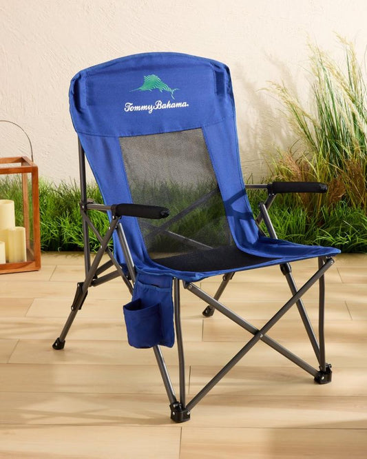 Beach &amp; Home Beach Chairs | Tommy Bahama Tommy Bahama Champion's Chair Navy