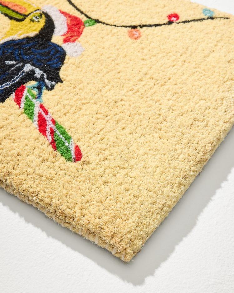 Beach &amp; Home Outdoor Accessories | Tommy Bahama Santa's Toucan Coir Door Mat Multicolor