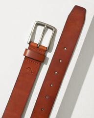 Men Belts | Tommy Bahama Leather Belt Tan