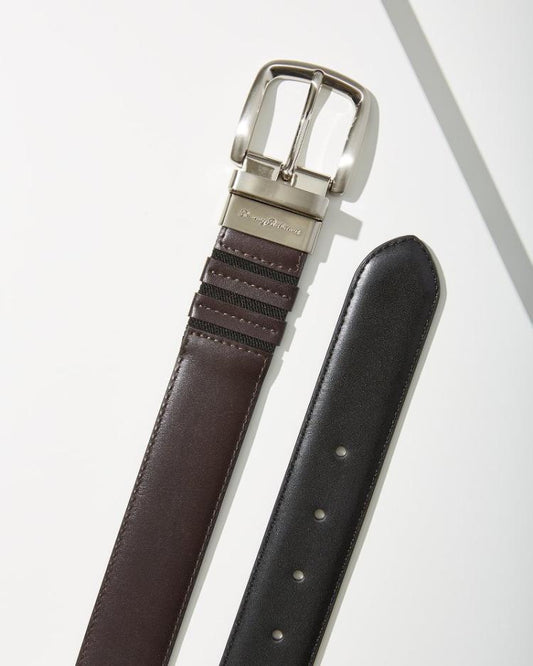 Men Belts | Tommy Bahama Reversible Performance Belt Brown/black