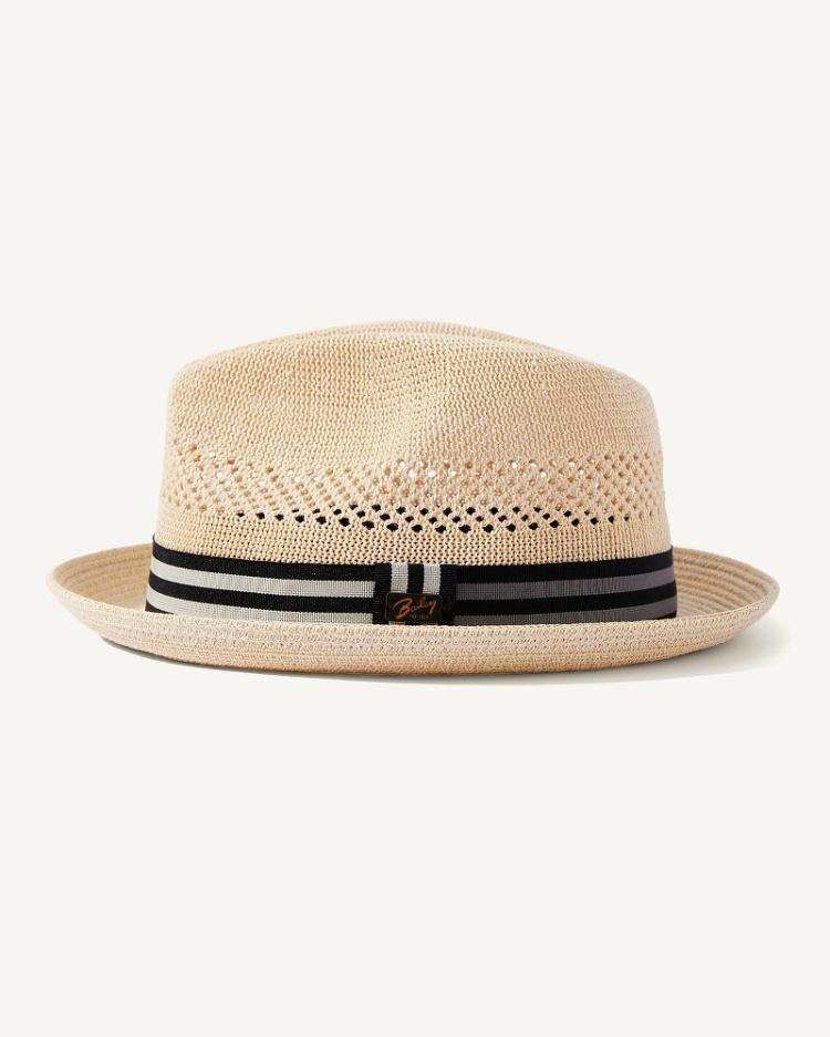 Men Hats &amp; Caps | Tommy Bahama Berle Packable Braid Hat Vanilla