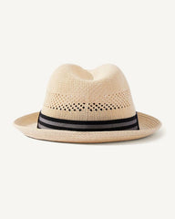 Men Hats &amp; Caps | Tommy Bahama Berle Packable Braid Hat Vanilla