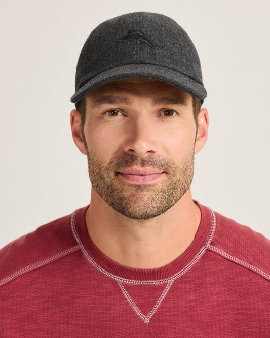 Men Hats &amp; Caps | Tommy Bahama Cashmere Packable Marlin Cap Grey