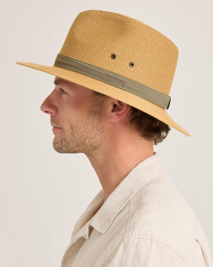 Men Hats &amp; Caps | Tommy Bahama Lindeman Packable Safari Hat Tea