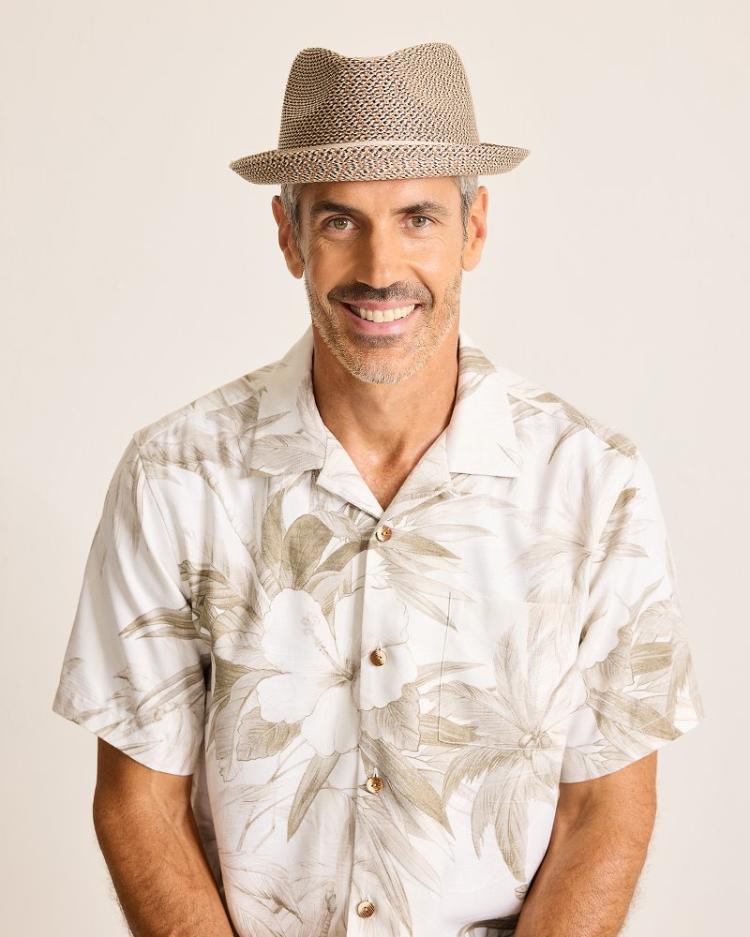 Men Hats &amp; Caps | Tommy Bahama Mannes Braid Hat Tawny