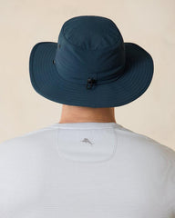 Men Hats &amp; Caps | Tommy Bahama Overland Packable Mid-Brim Hat Navy